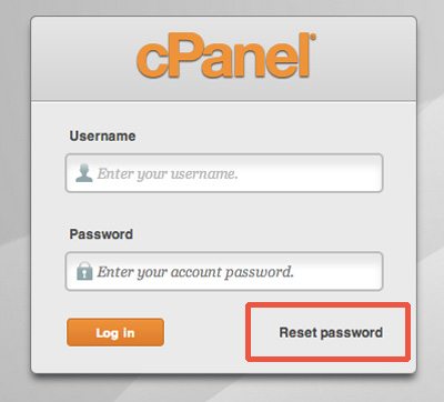 cPanel siteadmin login