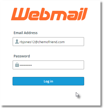 Webmail login